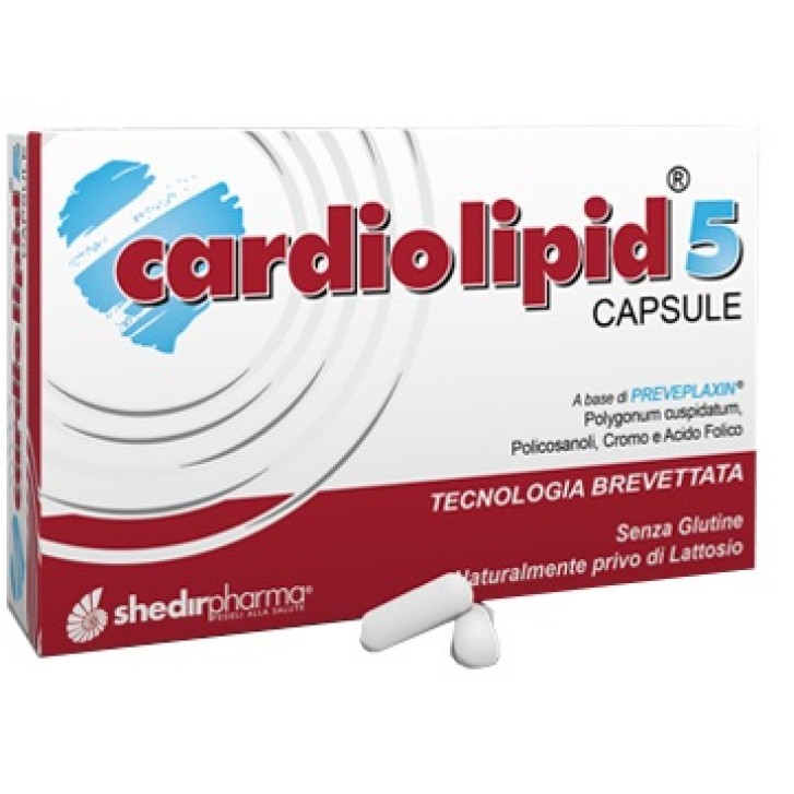 Cardiolipid 5 30 Capsule - Integratore per il Colesterolo