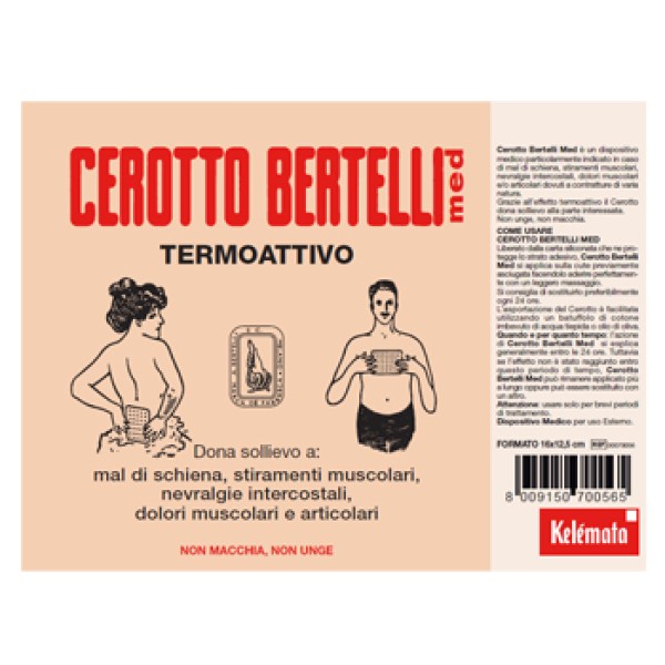 Bertelli Cerotto Med Medio 16 x 12,5 cm