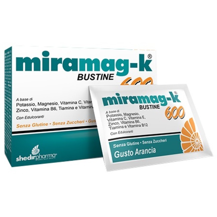 Miramag-K 600 20 Bustine - Integratore Magnesio e Potassio