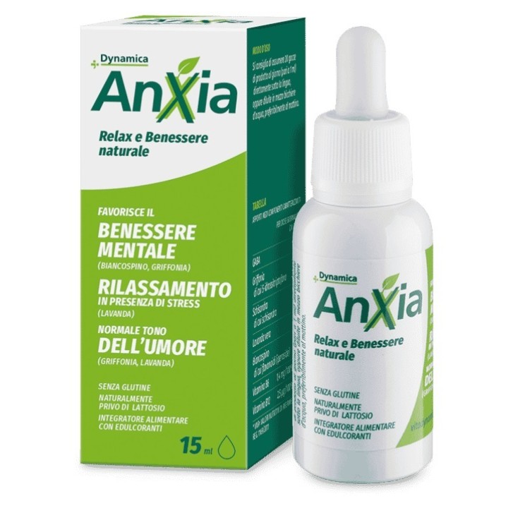 Dynamica Anxia Gocce 15 ml - Integratore Relax e Benessere Naturale