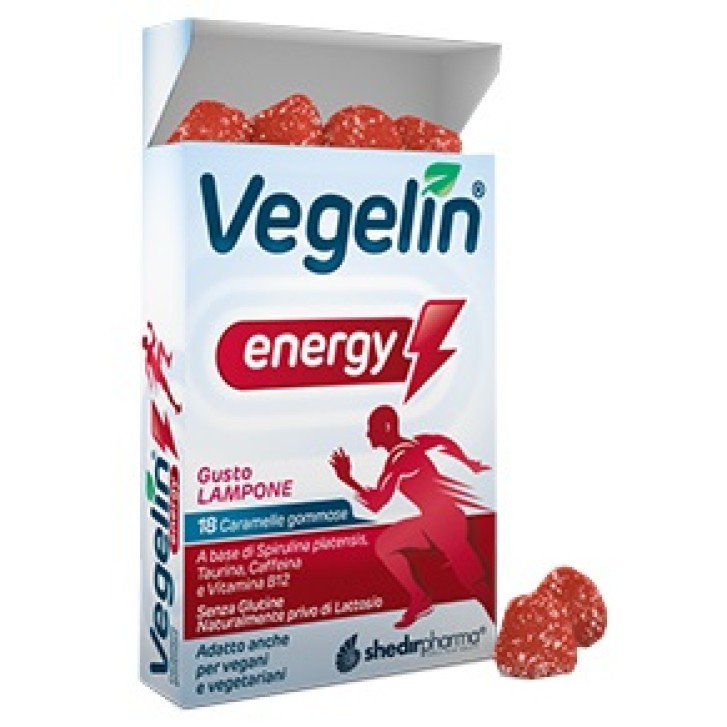 Vegelin Energy 18 Caramelle Gommose - Integratore Alimentare