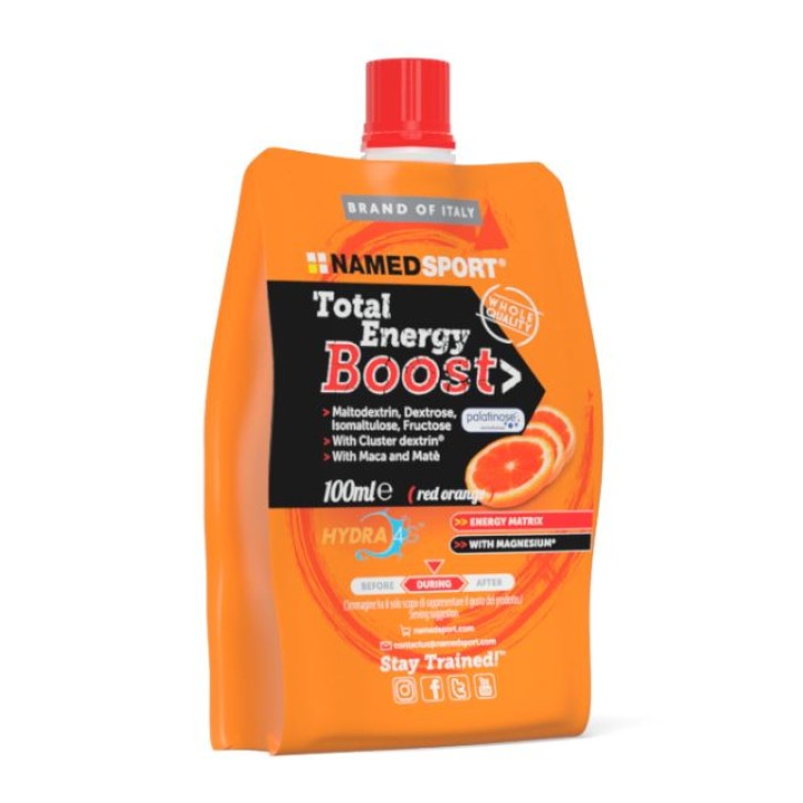 Named Sport Total Energy Boost Red Orange 100 ml