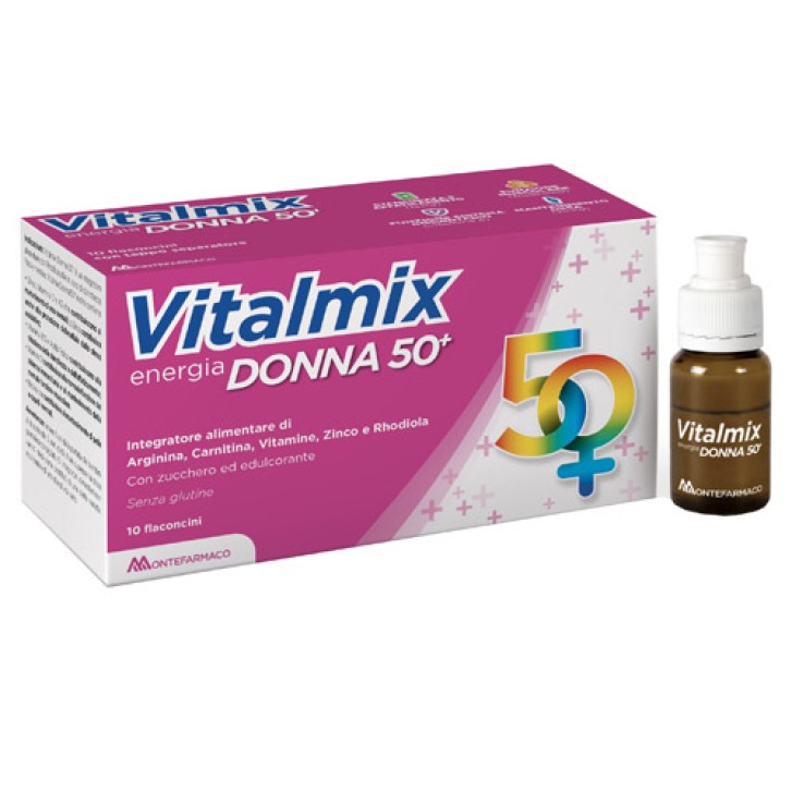 Vitalmix Donna 50+ 10 Flaconcini - Integratore per la Menopausa