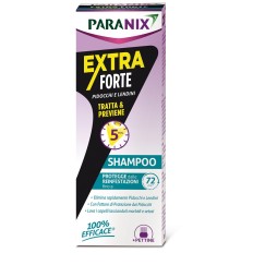 Paranix Shampoo Extra Forte Shampoo Trattamento Pidocchi e Lendini 200 ml