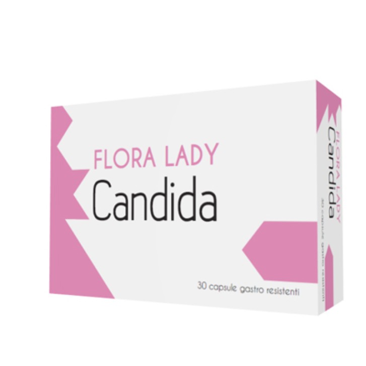 Flora Lady Candida 30 Capsule - Integratore Alimentare