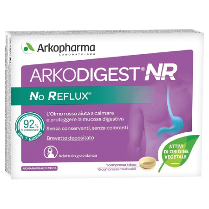 Arkodigest No Reflux 16 Compresse - Integratore Digestivo