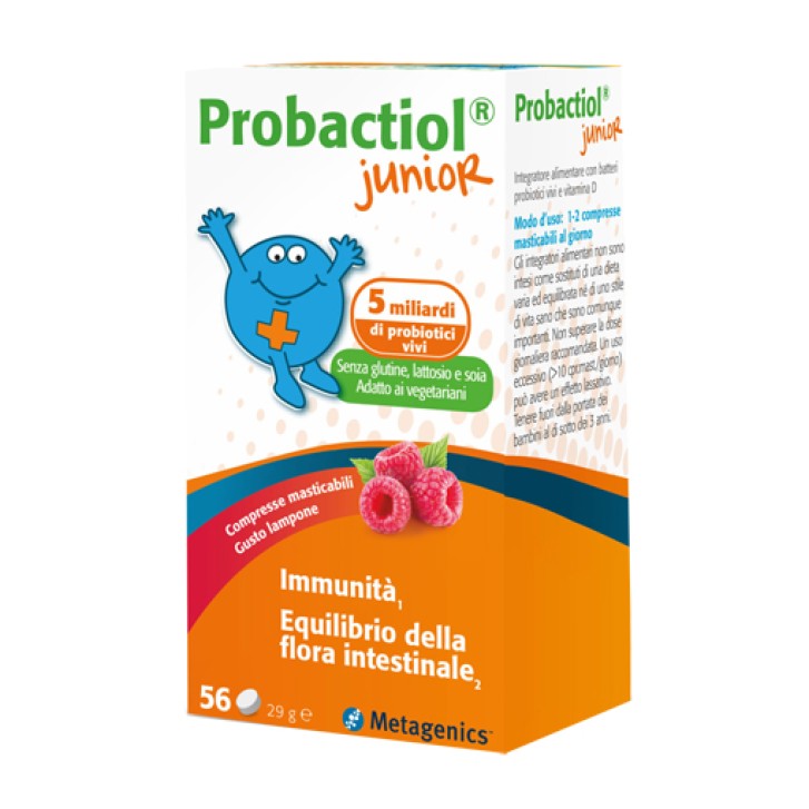 Metagenics Probactiol Junior 56 Compresse Masticabili - Integratore Difese Immunitarie Bambini