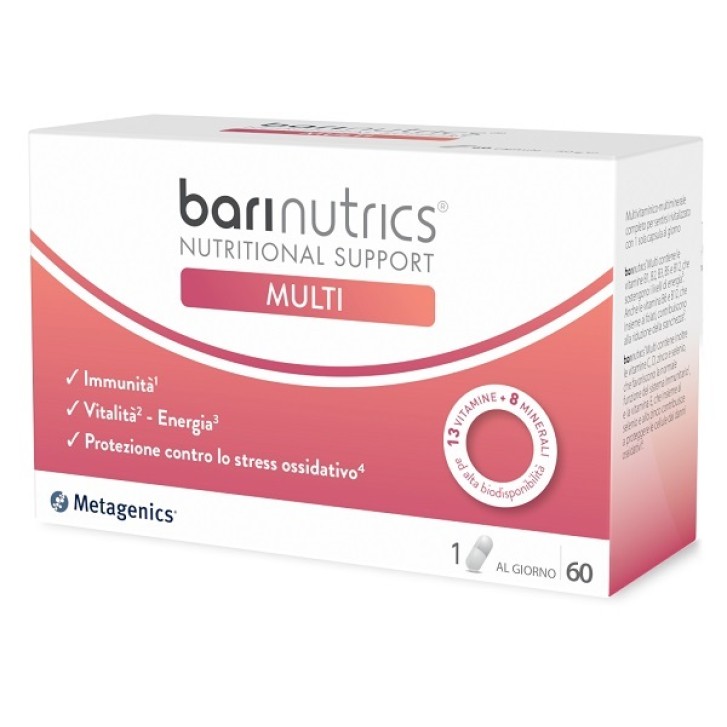 Barinutrics Multi 60 Caspule - Integratore Vitamine e Minerali