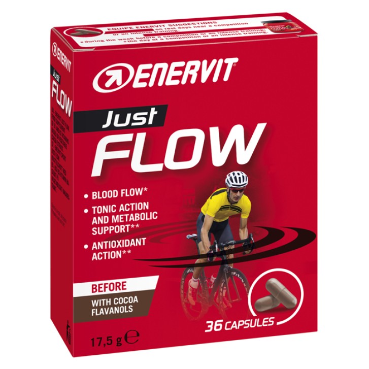Enervit Just Flow 36 Capsule - Integratore di Vitamine B1 e B2