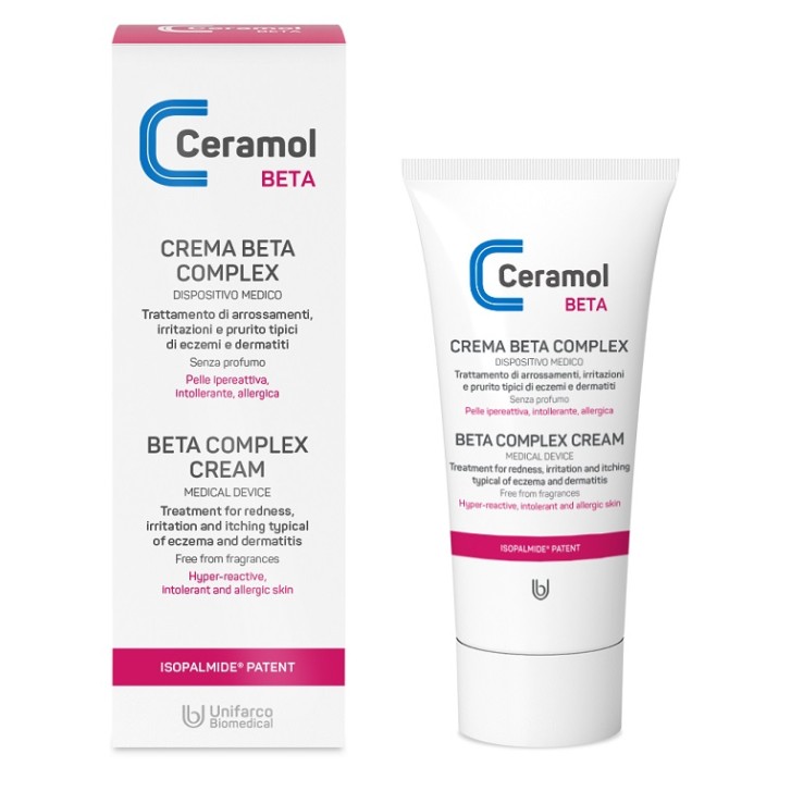 Ceramol Crema Beta Complex Antinfiammatoria per Dermatite 50 ml