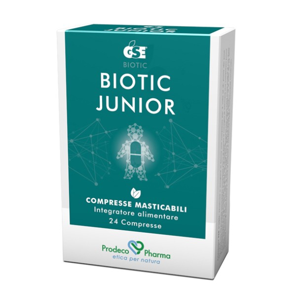 Gse Biotic Junior 24 Compresse - Intregratore Difese Immunitarie