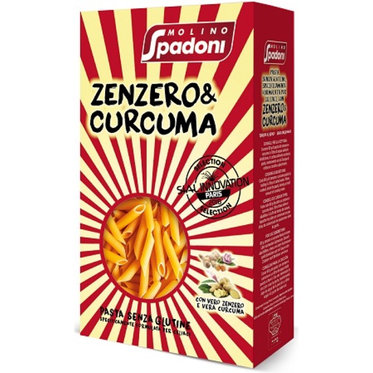 Molino Spadoni Zenzero/Curcuma Penne 400 grammi
