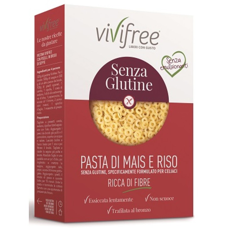 Vivifree Pasta Anellini 250 grammi