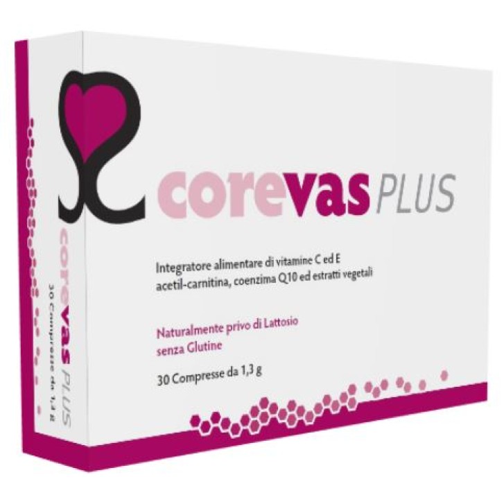 Corevas Plus 30 Compresse - Integratore Alimentare