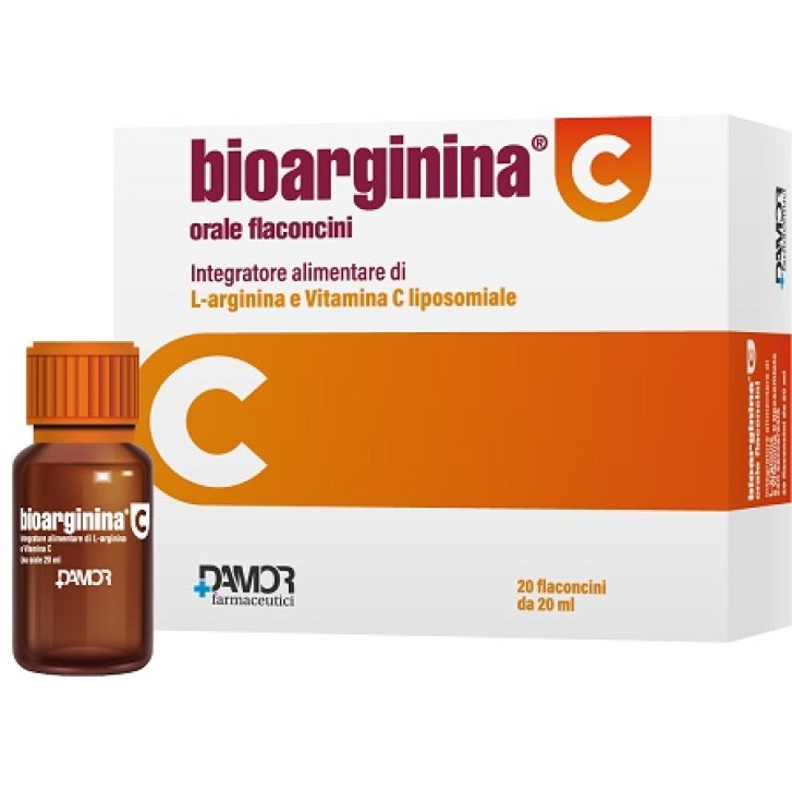 Bioarginina C 20 Flaconcini Orali - Integratore Difese Immunitarie