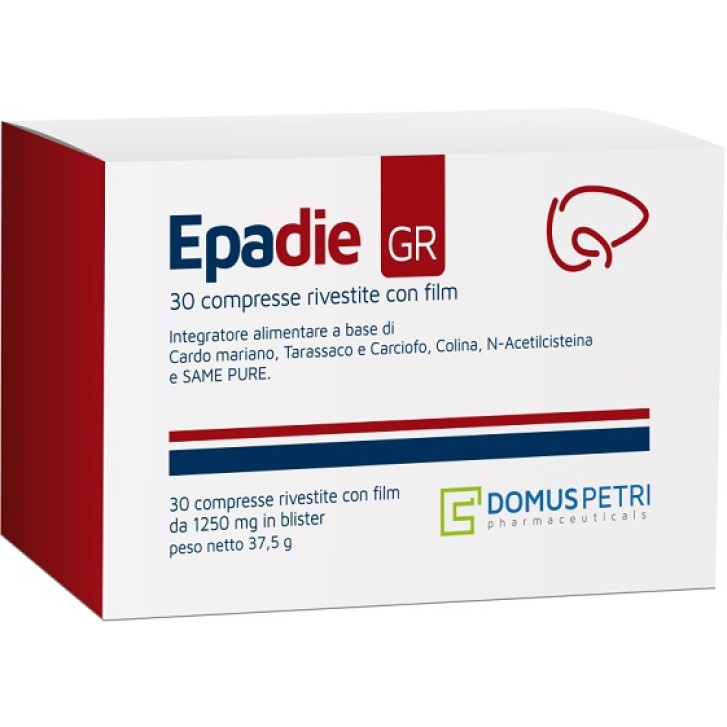 Epadie 30 Compresse - Integratore per la Funzionalita' Epatica e Digestiva