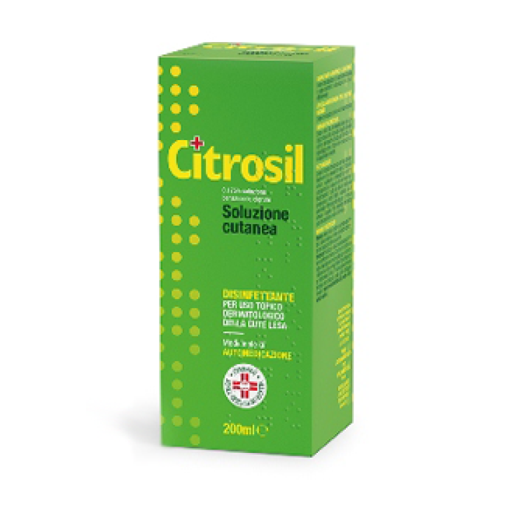 Citrosil Soluzione Cutanea Disinfettante 0,175% Benzalconio Cloruro 200 ml