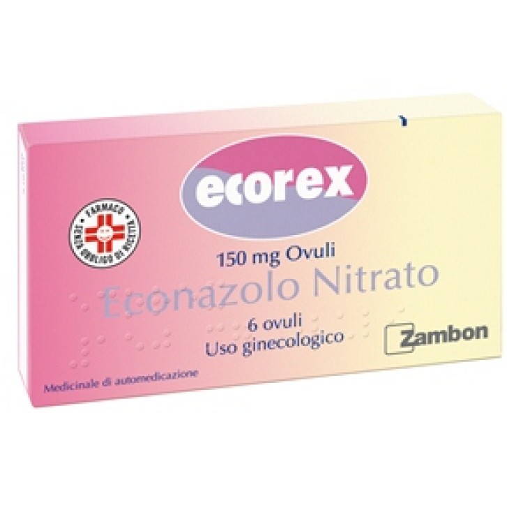 Ecorex 150 mg 6 Ovuli Vaginali