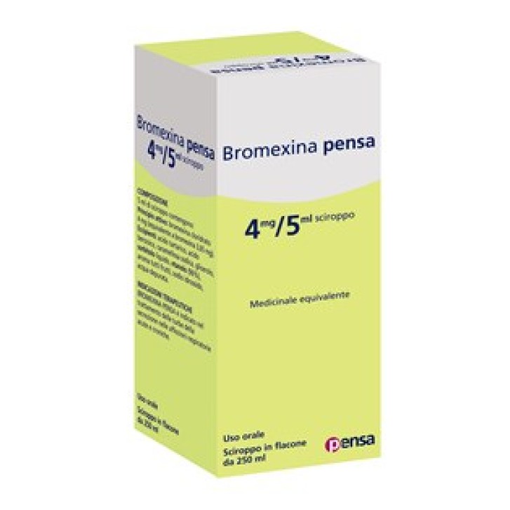 Bromexina Pensa Sciroppo Tosse 250 ml