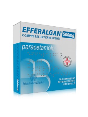 Efferalgan 500 mg Paracetamolo 16 Compresse Effervescenti