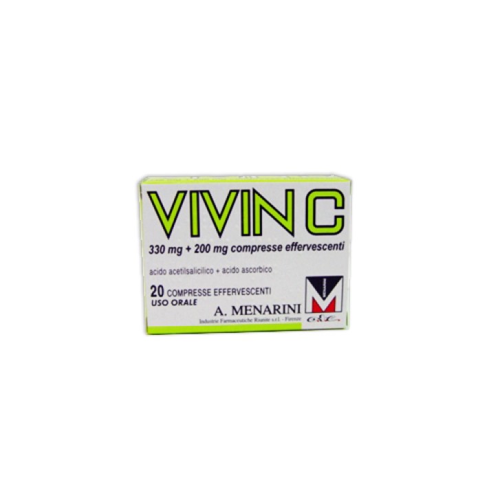 Vivin C 330 mg + 200 mg Antinfluenzale 20 Compresse Effervescenti
