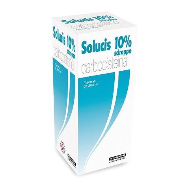 Solucis Sciroppo 10% Carbocisteina 200 ml