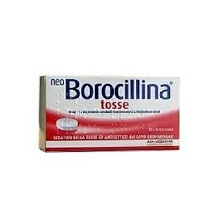 NeoBorocillina Tosse 20 Compresse Orosolubili