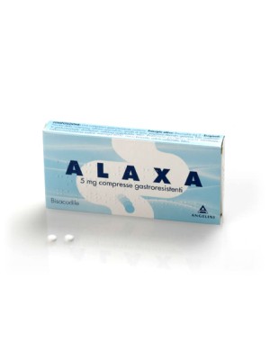 Alaxa 5 mg Bisacodile Lassativo 20 Compresse Gastroresistenti