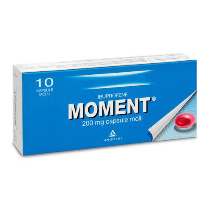 Moment 200 mg 10 Capsule Molli