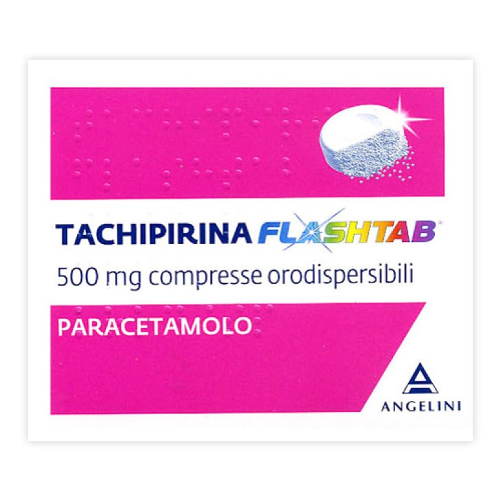 Tachipirina Flashtab 500 mg Paracetamolo 16 Compresse