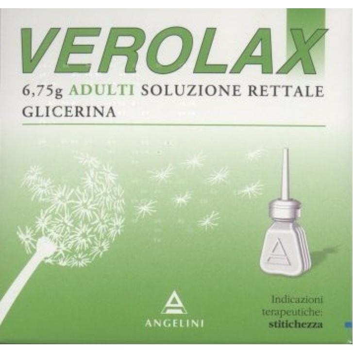 Verolax Adulti Soluzione Rettale 6,75 grammi 6 Clismi