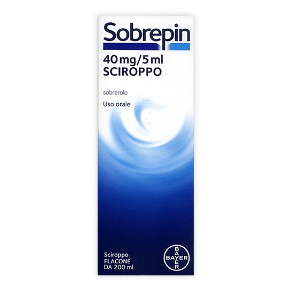 Sobrepin Sciroppo 40 mg/5 ml Sobrerolo Tosse 200 ml
