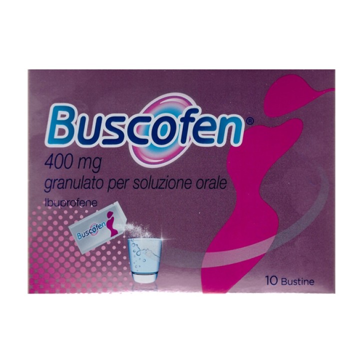 Buscofen 400 mg Ibuprofene 10 Bustine