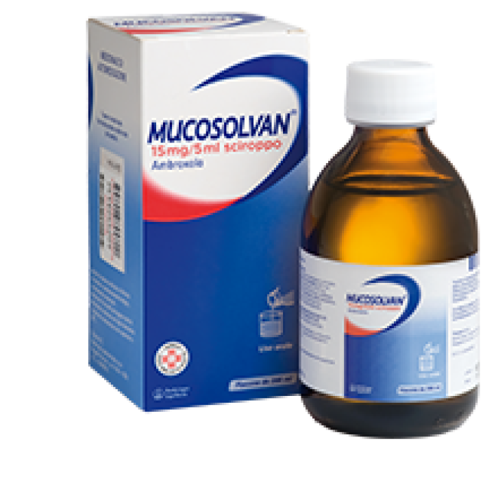 Mucosolvan Sciroppo Mucolitico 15g/5 ml Ambroxolo 200 ml
