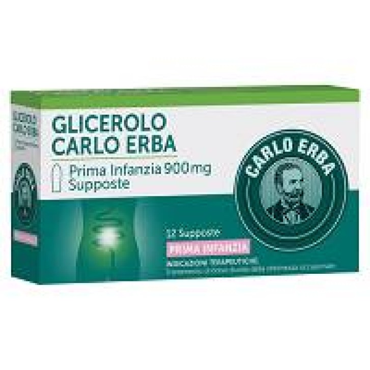 Carlo Erba Glicerolo Prima Infanzia 900 mg 12 supposte