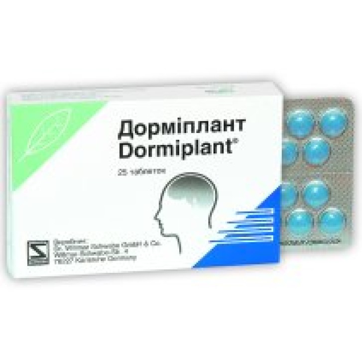 Schwabe Dormiplant 160 + 80 mg 25 Compresse