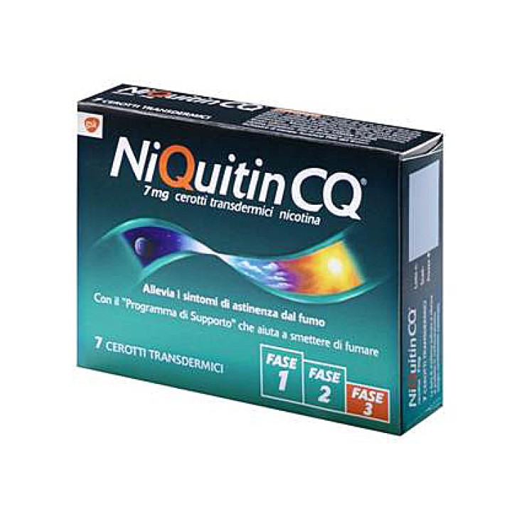 NiQuitin Fase 3 Nicotina 7 Cerotti Transdermici