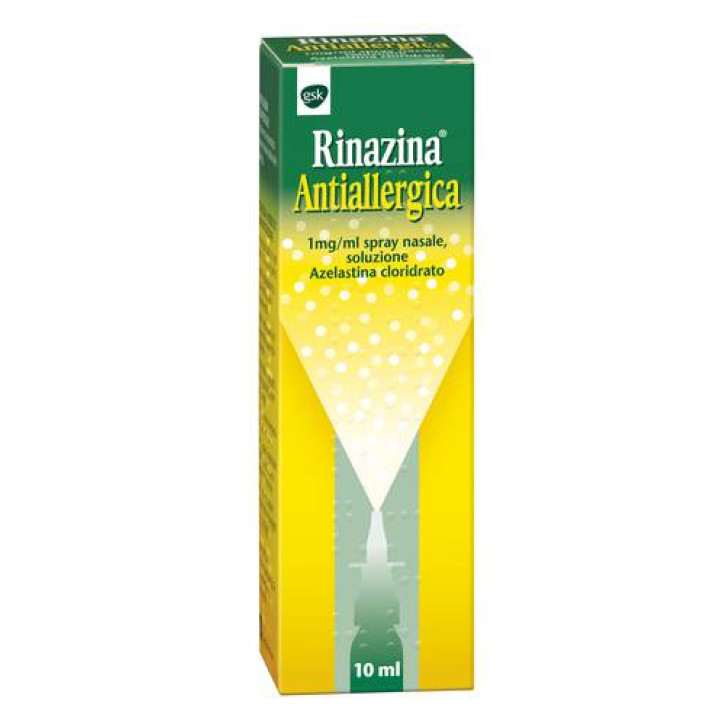 Rinazina Antiallergica Spray Nasale 1% Azelastina 10 ml