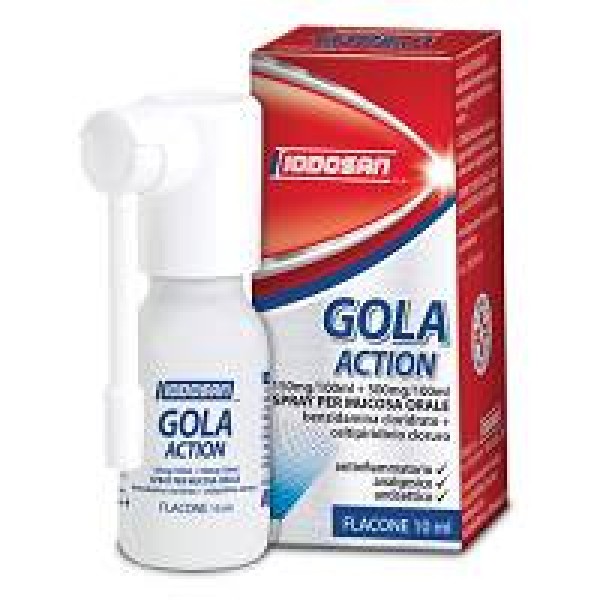 Gola Action 0,15% + 0,5% Spray per Mucosa Orale 20 ml