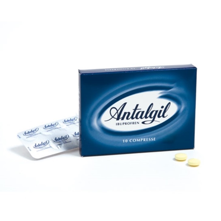 Antalgil 200 mg 10 Compresse - Ibuprofene Antidolorifico