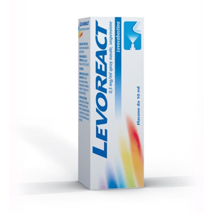 Levoreact Spray Nasale 0,5 mg Levocabastina Cloridrato 10 ml