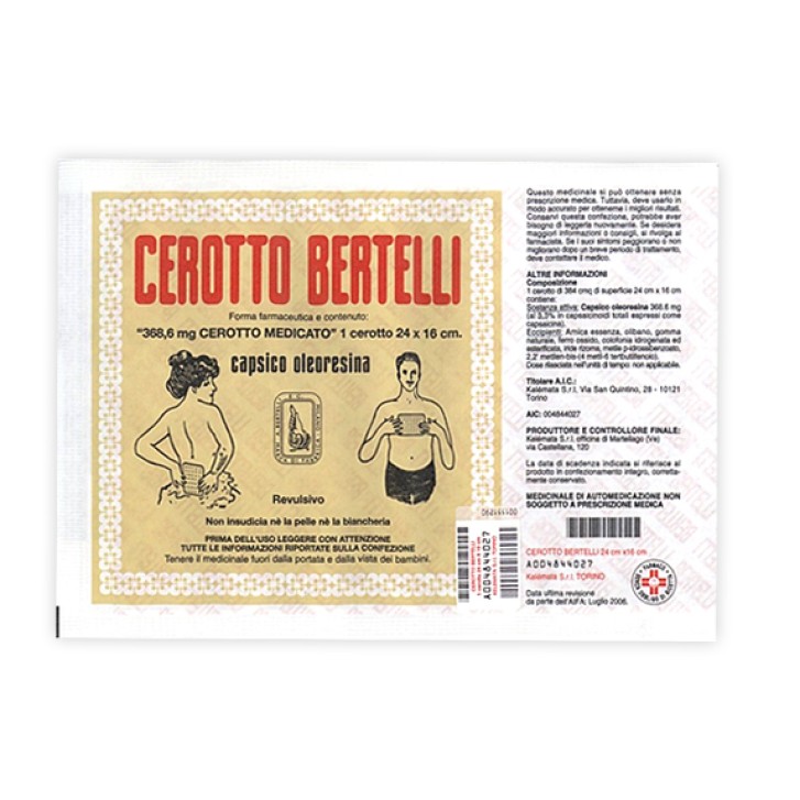 Bertelli Cerotto Grande 24 x 16 cm