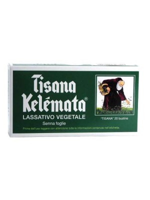 Tisana Kelemata Senna Foglie Lassativo Vegetale 20 Bustine 1,3 grammi