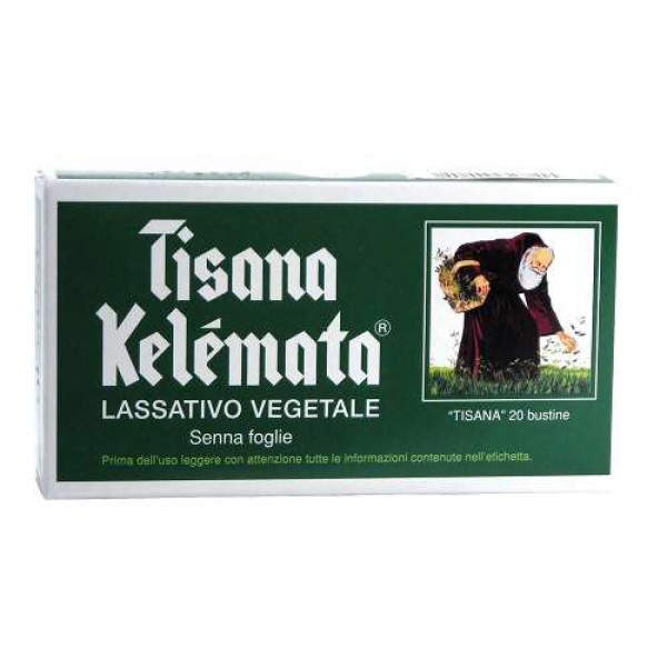 Tisana Kelemata Senna Foglie Lassativo Vegetale 20 Bustine 1,3 grammi