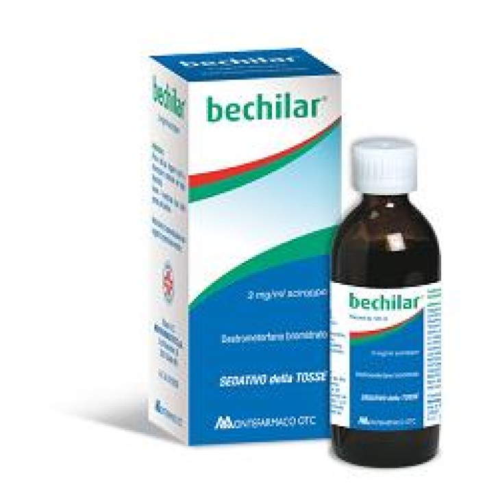 Bechilar Sciroppo Tosse 3% mg/ ml Destrometorfano Bromidrato 100 ml