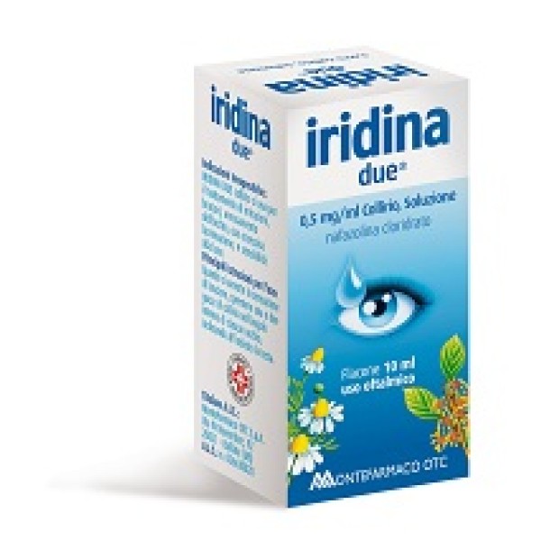 Iridina Due Collirio 0,05% Nafozalina Cloridrato 10 ml