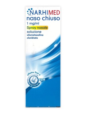 Narhimed Naso Chiuso Spray Nasale Adulti 1% Xilometazolina 10 ml