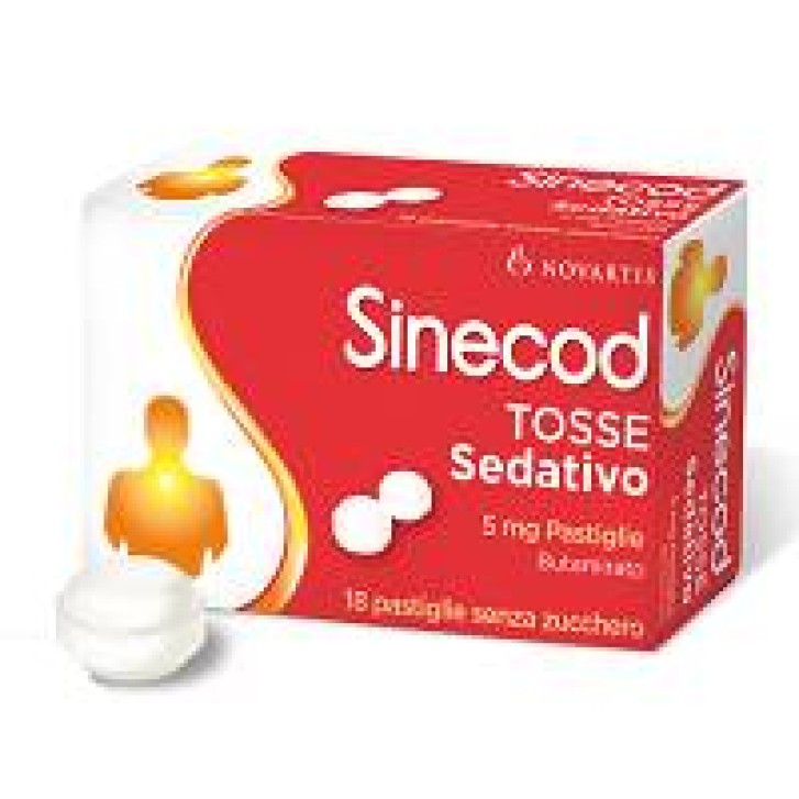 Sinecod Tosse Sedativo 5 mg Butamirato Citrato 18 Pastiglie
