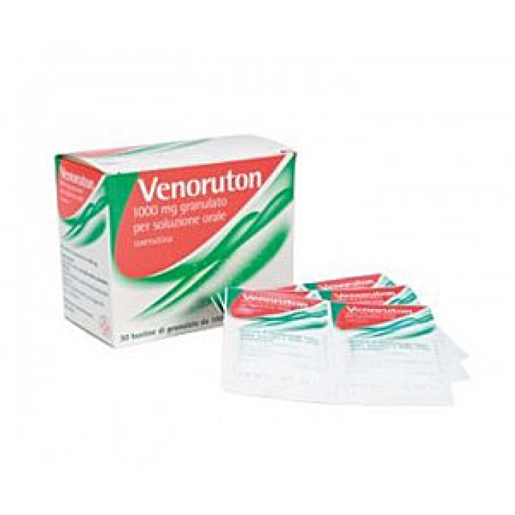 Venoruton 1000 mg Oxerutina Granulato per Soluzione Orale 30 Buste