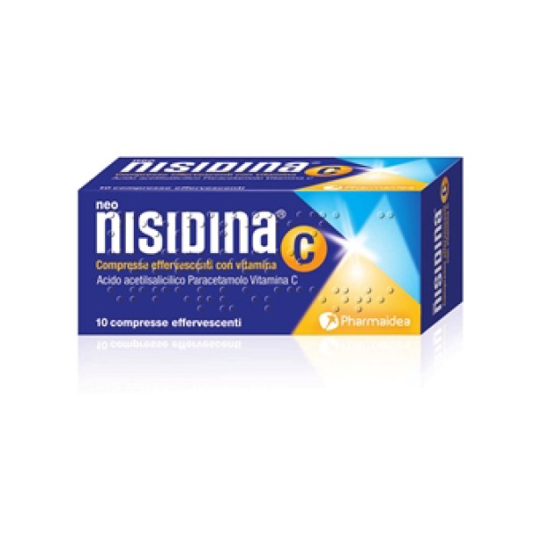Neo Nisidina C 10 Compresse Effervescenti - Acido Acetilsalicilico/Paracetamolo